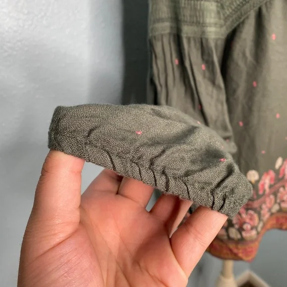 Roxy Green Long Sleeve Blouse - Picture 6 of 13